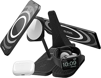 Amazon.co.jp: ZENS 4-in-1 MagSafe磁気モジュラーワイヤレス充電器